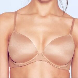 NWT •  Auden™ • Women's Icon • Lightly Lined T-Shirt Bra • Beige • 36C